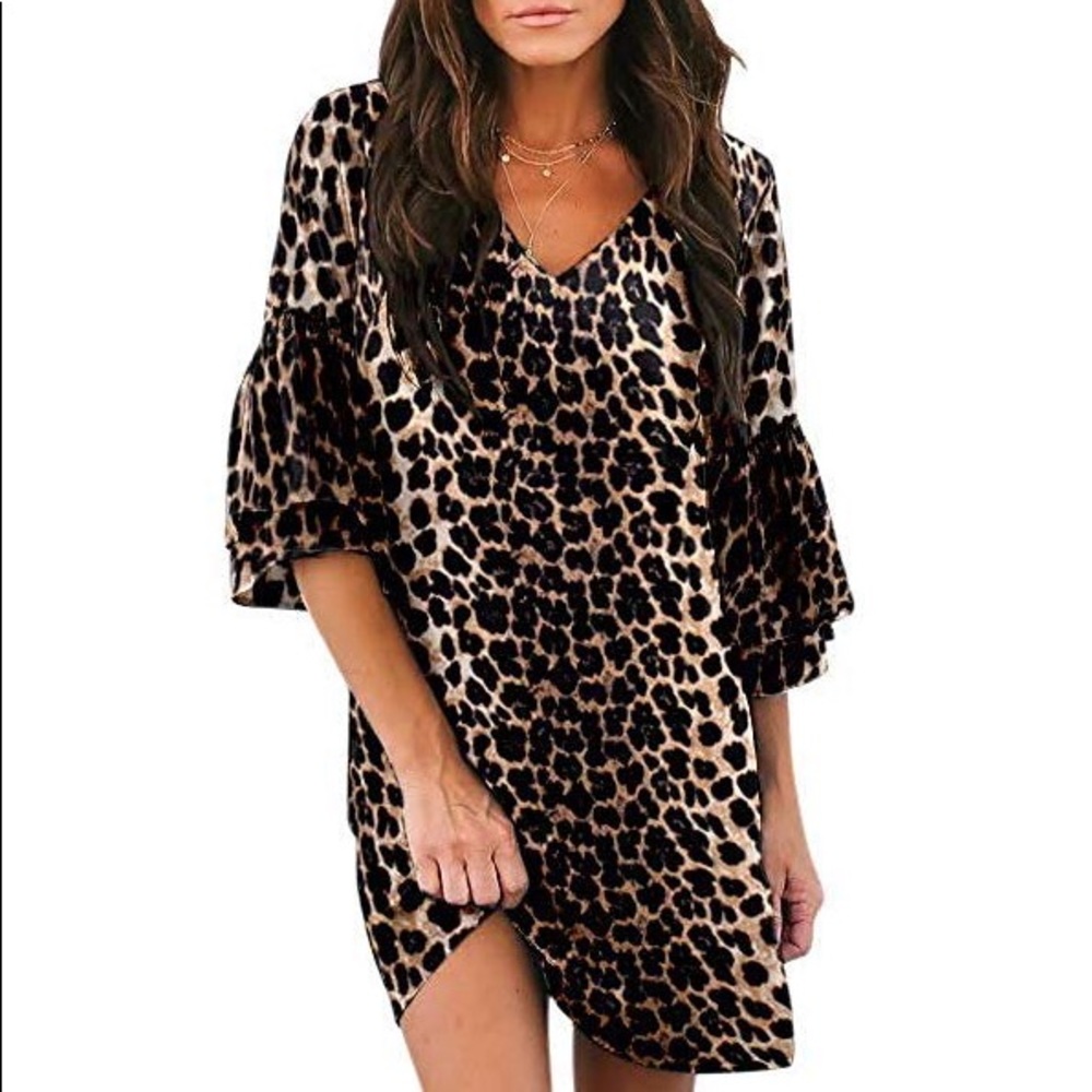 Leopard Print Dress